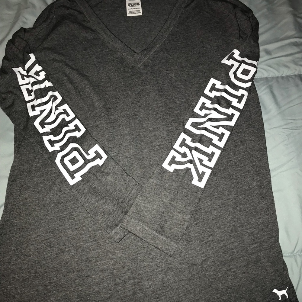 PINK light weight, long sleeve T-shirt
